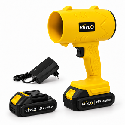 Soprador Portátil Turbo 1200W com 2 Baterias